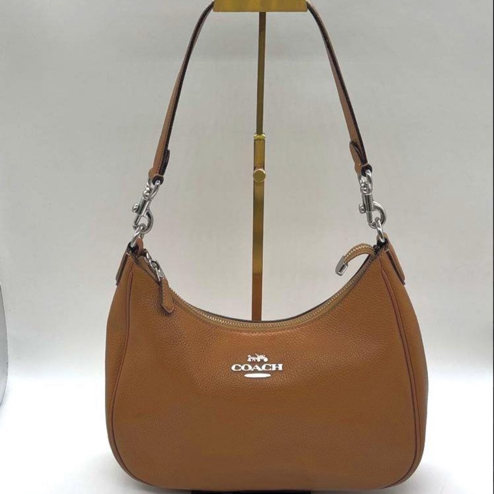 Coach Brown Leather Hobo Bag